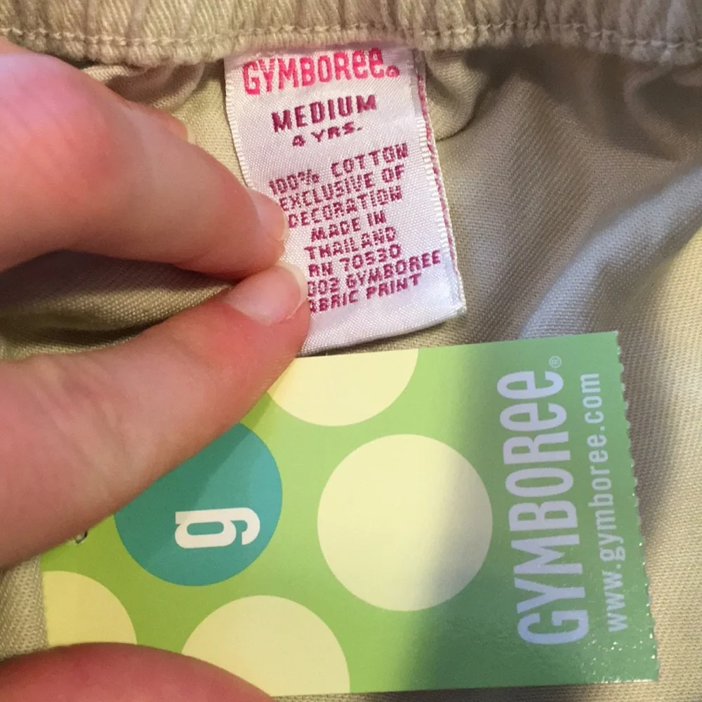 Gymboree khaki overall